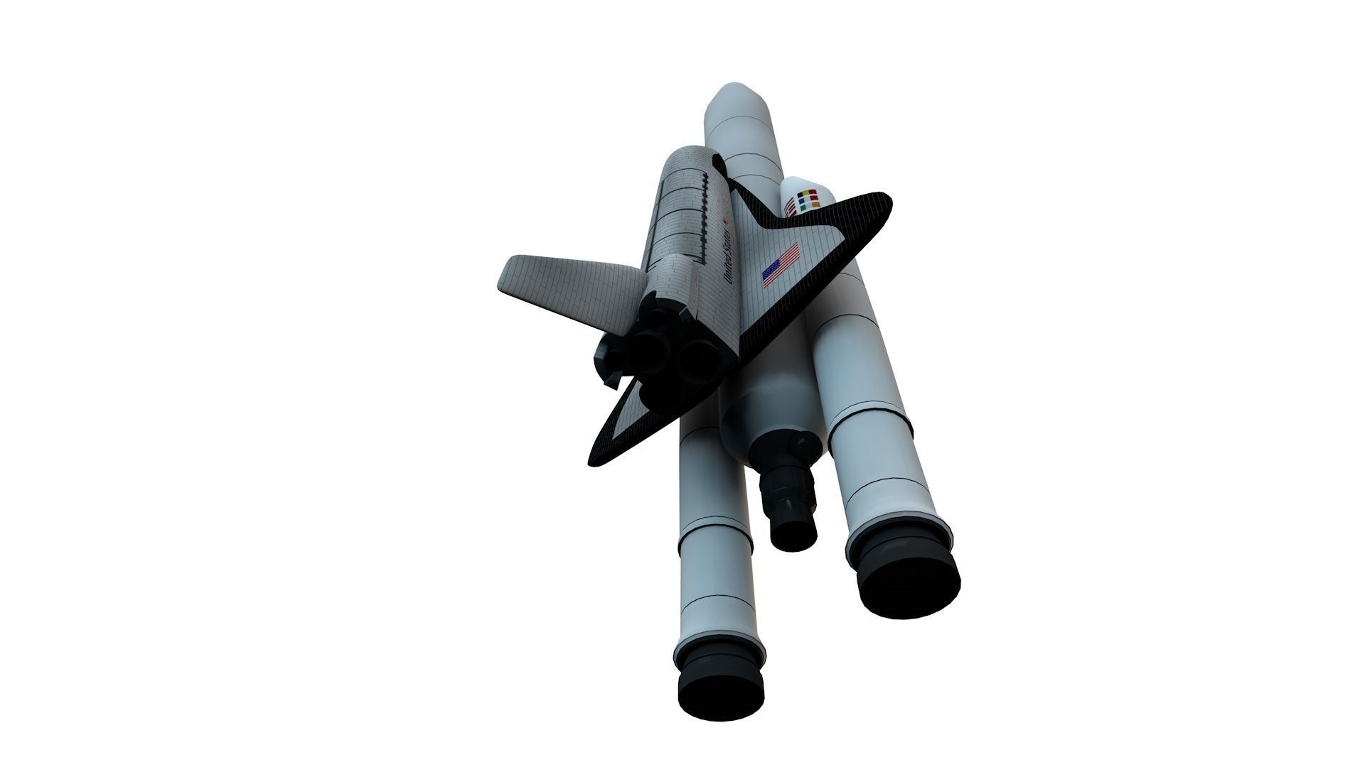 Space Shuttle 3D model_2