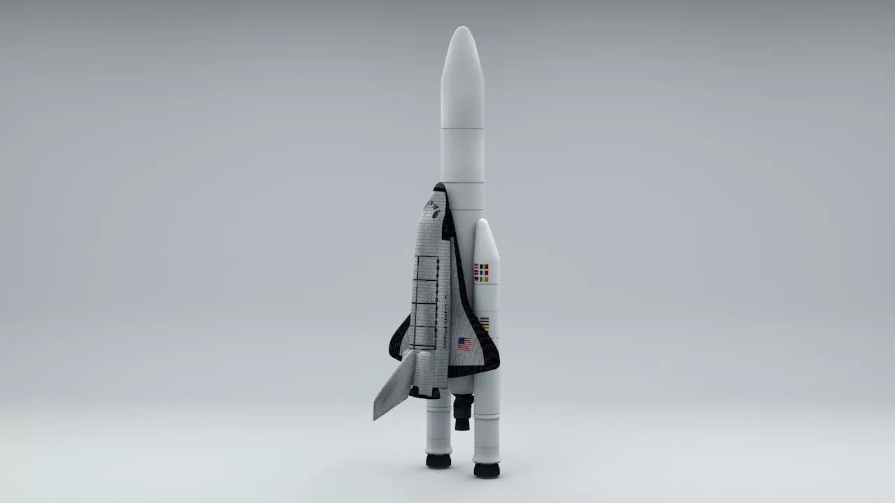 Space Shuttle 3D model_0