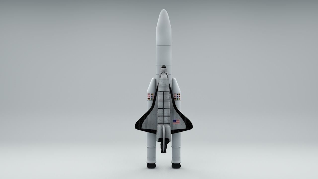 Space Shuttle 3D model_1