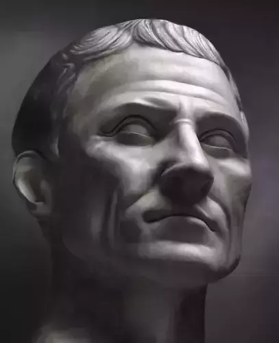 3d Bust of Julius Caesar