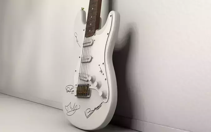 Autographed Guitar
