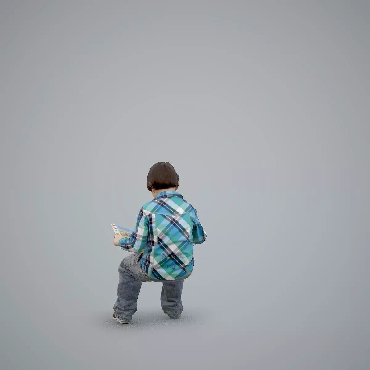 Sitting Boy Reading a Book CBoy0002-HD2-O01P01-S 3D model_21