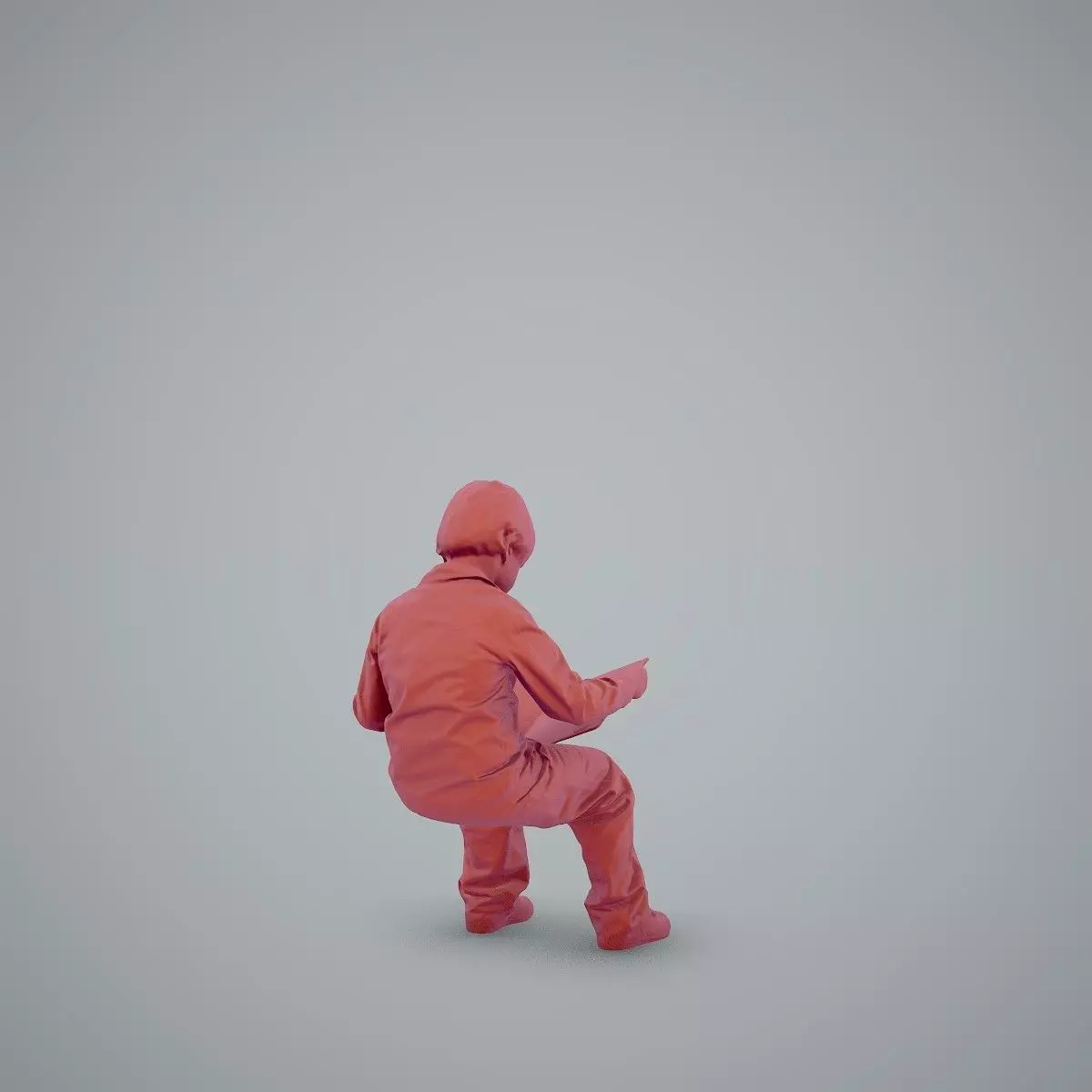 Sitting Boy Reading a Book CBoy0002-HD2-O01P01-S 3D model_36