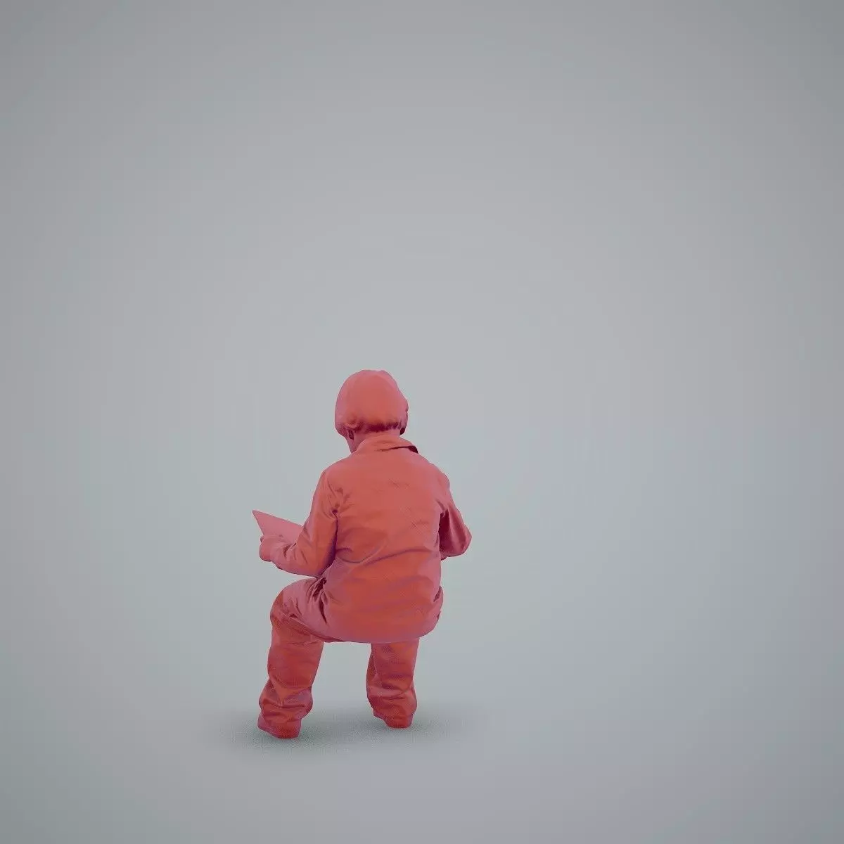 Sitting Boy Reading a Book CBoy0002-HD2-O01P01-S 3D model_46