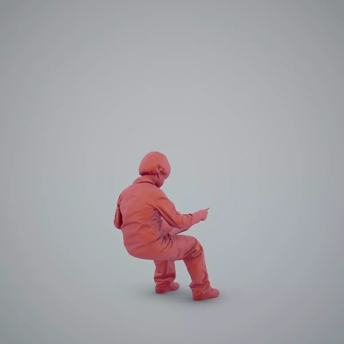 Sitting Boy Reading a Book CBoy0002-HD2-O01P01-S 3D model_24