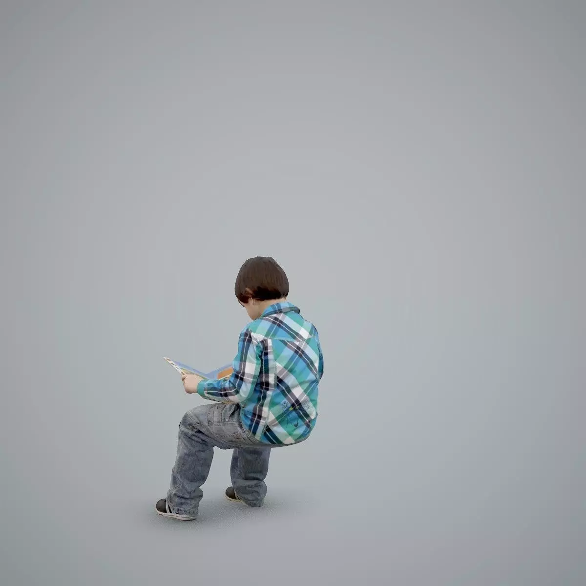 Sitting Boy Reading a Book CBoy0002-HD2-O01P01-S 3D model_64