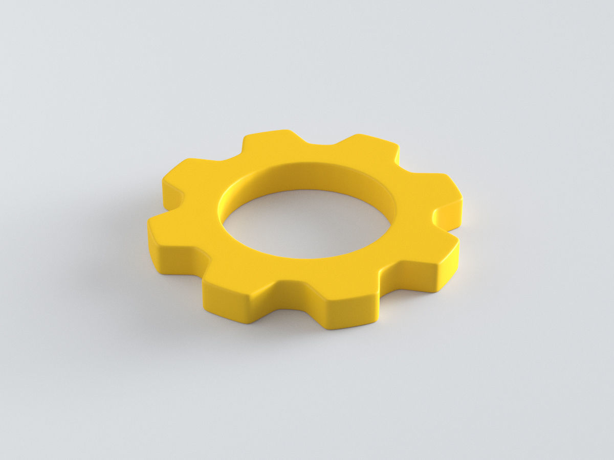 Icon Set Web 3D model_14