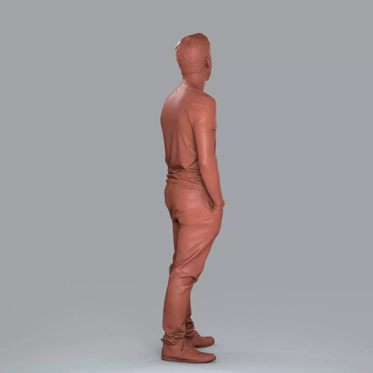 Standing Casual Man with Beige Pants CMan0018-HD2-O01P05-S 3D model_35