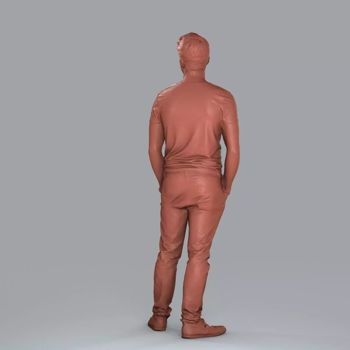 Standing Casual Man with Beige Pants CMan0018-HD2-O01P05-S 3D model_70