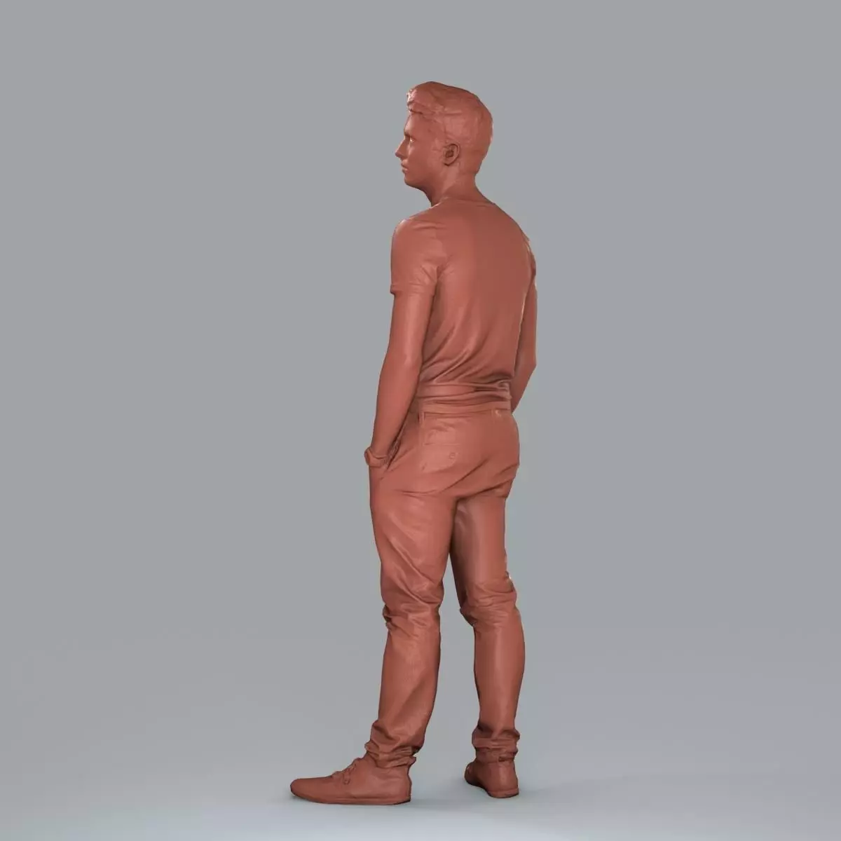 Standing Casual Man with Beige Pants CMan0018-HD2-O01P05-S 3D model_55