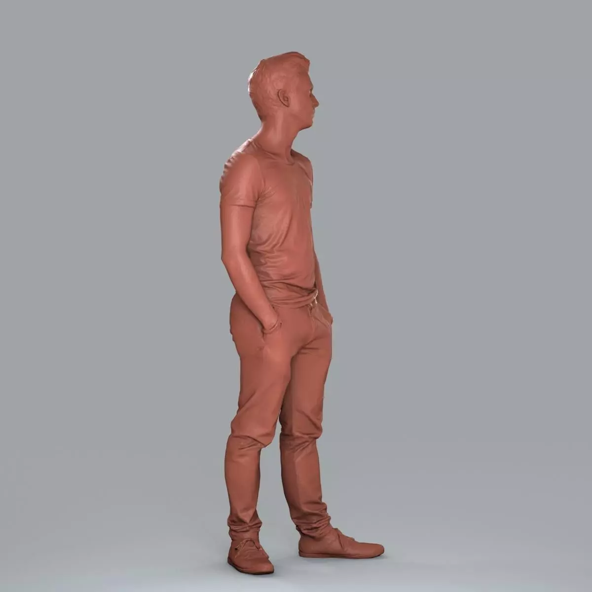 Standing Casual Man with Beige Pants CMan0018-HD2-O01P05-S 3D model_45