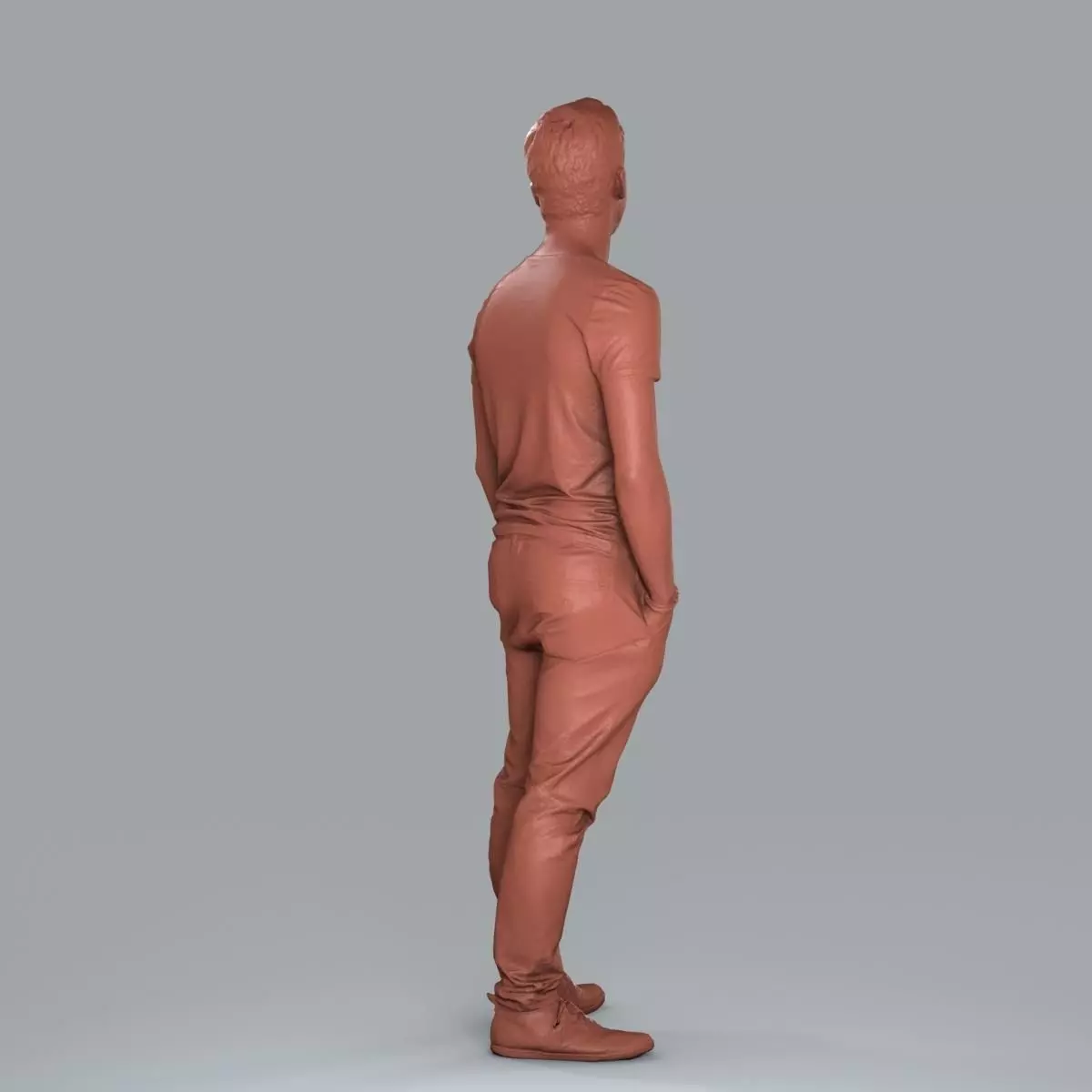 Standing Casual Man with Beige Pants CMan0018-HD2-O01P05-S 3D model_60