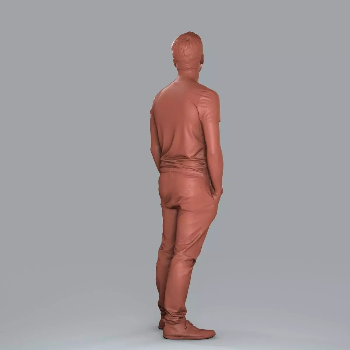 Standing Casual Man with Beige Pants CMan0018-HD2-O01P05-S 3D model_44