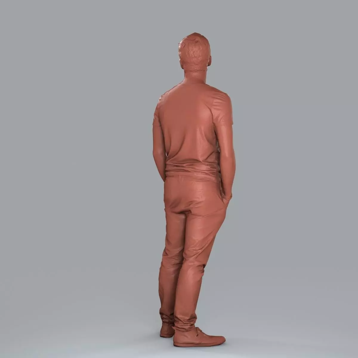 Standing Casual Man with Beige Pants CMan0018-HD2-O01P05-S 3D model_34