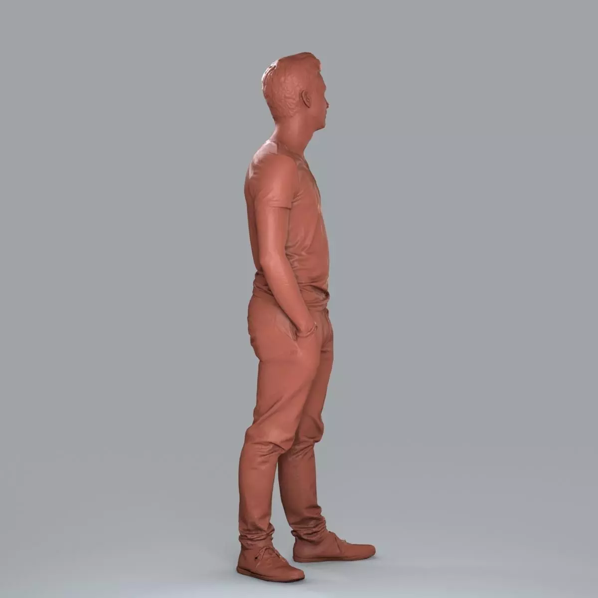 Standing Casual Man with Beige Pants CMan0018-HD2-O01P05-S 3D model_52