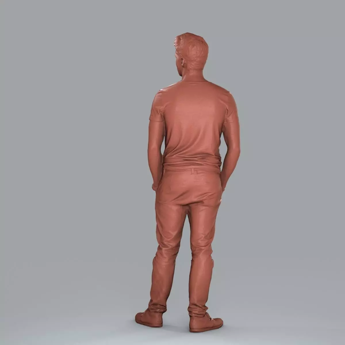 Standing Casual Man with Beige Pants CMan0018-HD2-O01P05-S 3D model_38