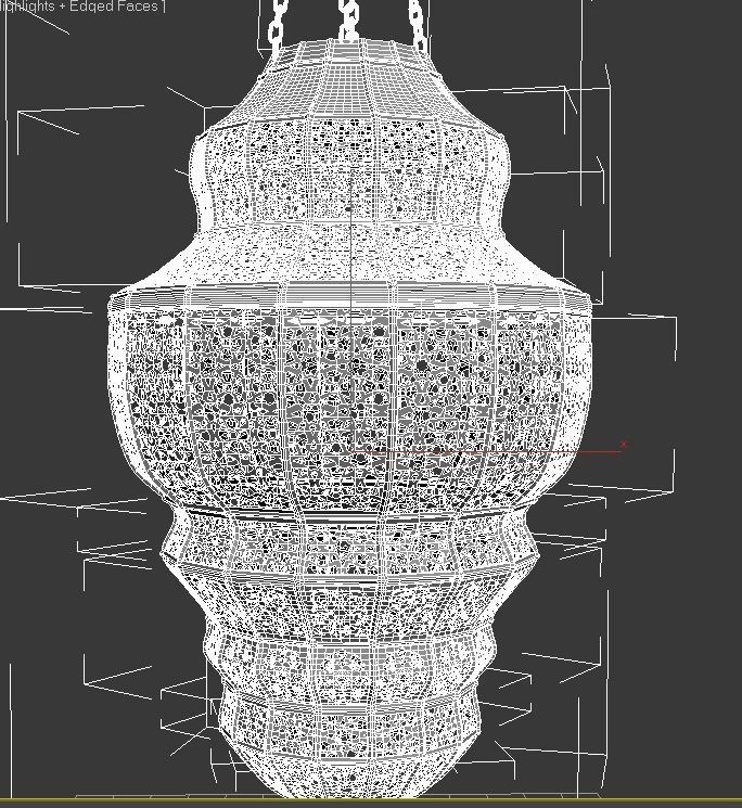  luster Andalusian 3D model_4