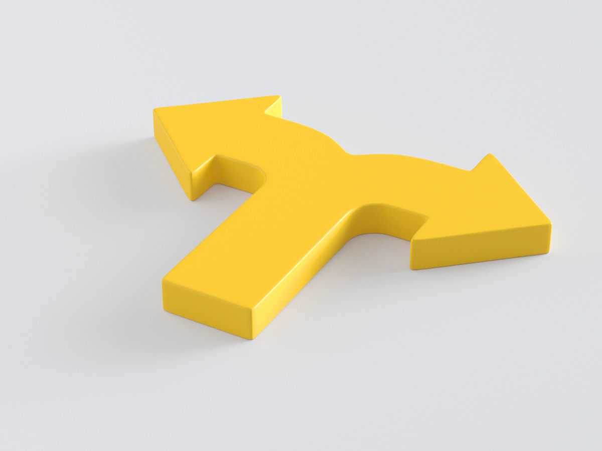 Arrows Bold 3D model_11