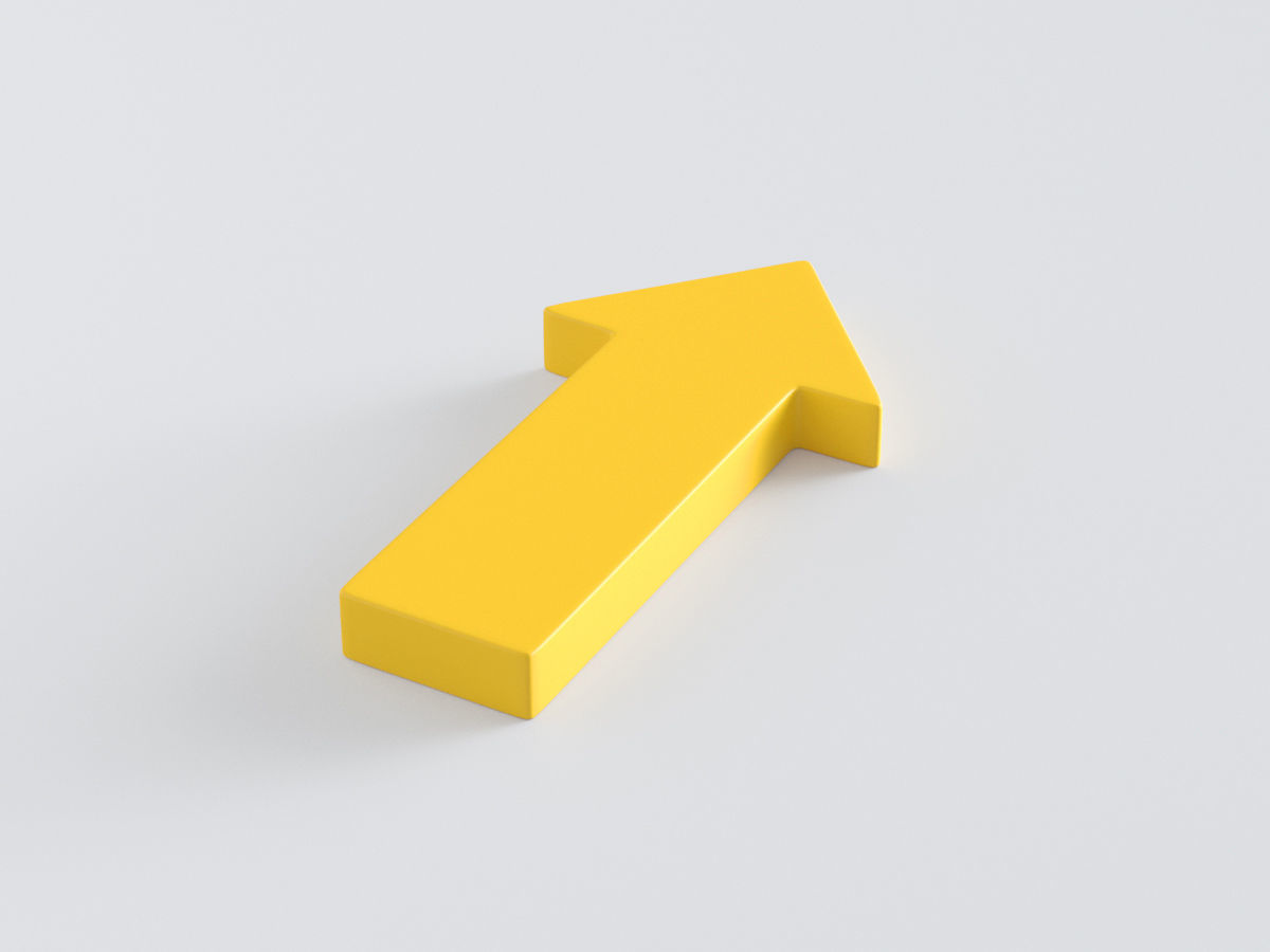 Arrows Bold 3D model_6