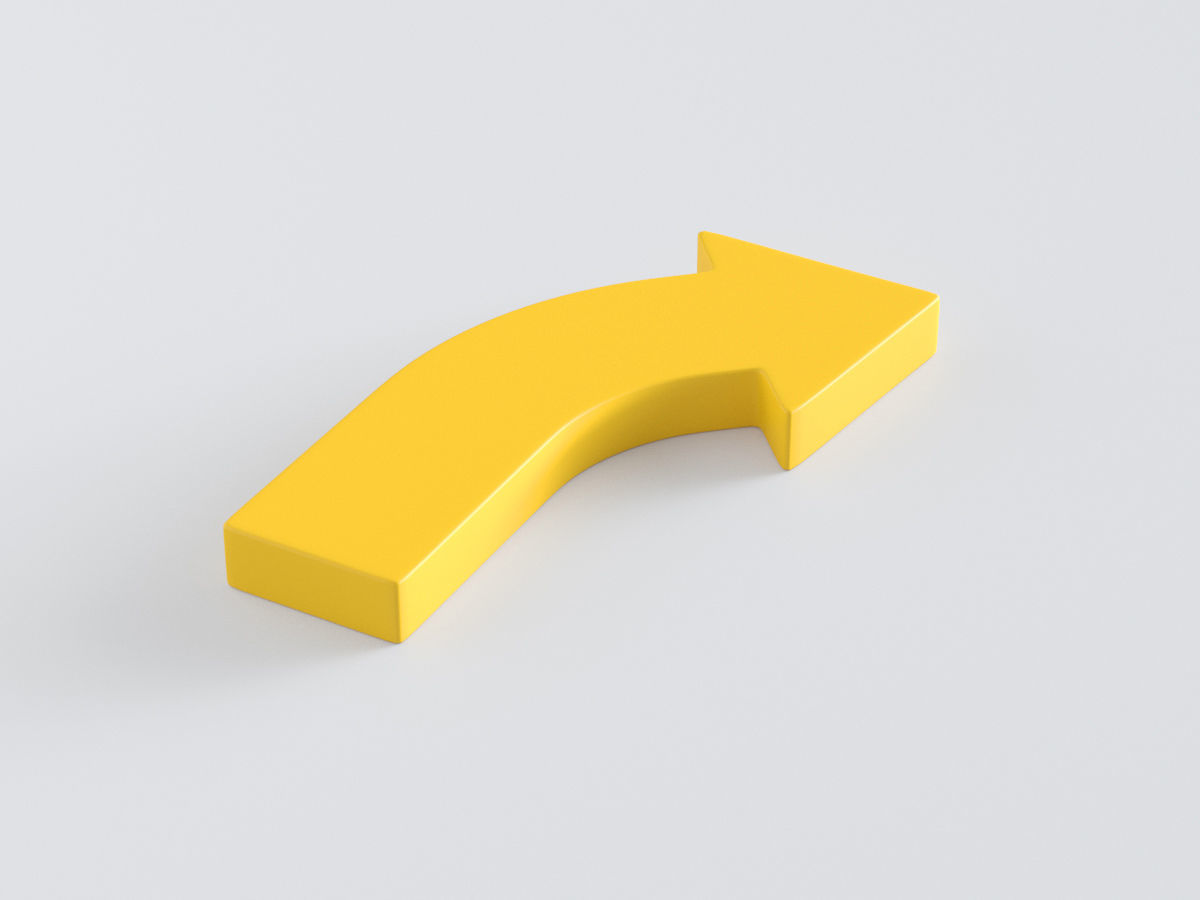 Arrows Bold 3D model_7
