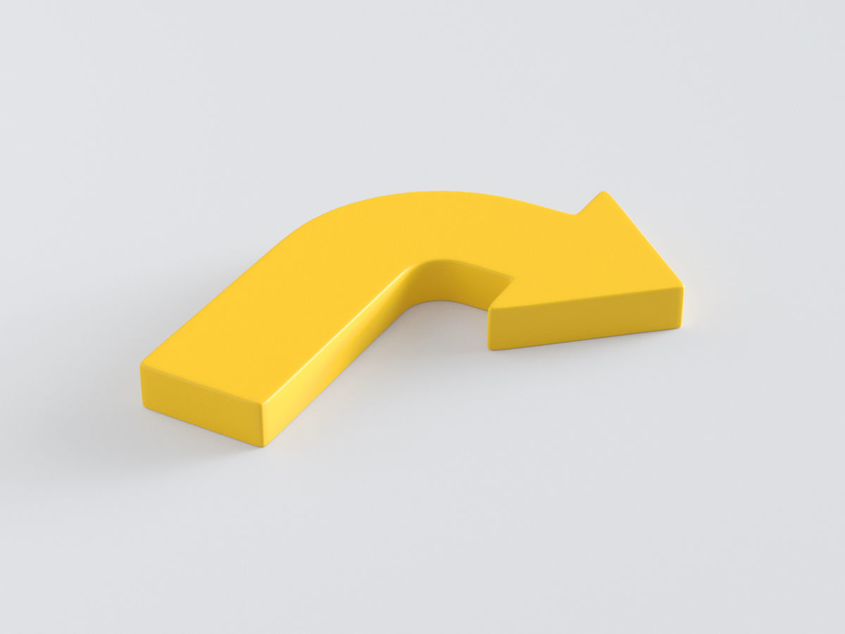 Arrows Bold 3D model_8