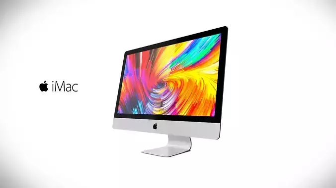 Imac 27 2017-2019 3D model for 3Ds Max and Cinema 4D 3D model