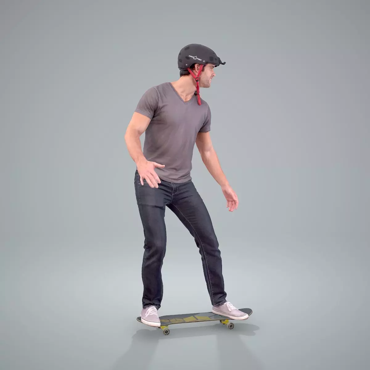 Sporty Man on the Skateboard SMan0302-HD2-O01P01-S 3D model_58