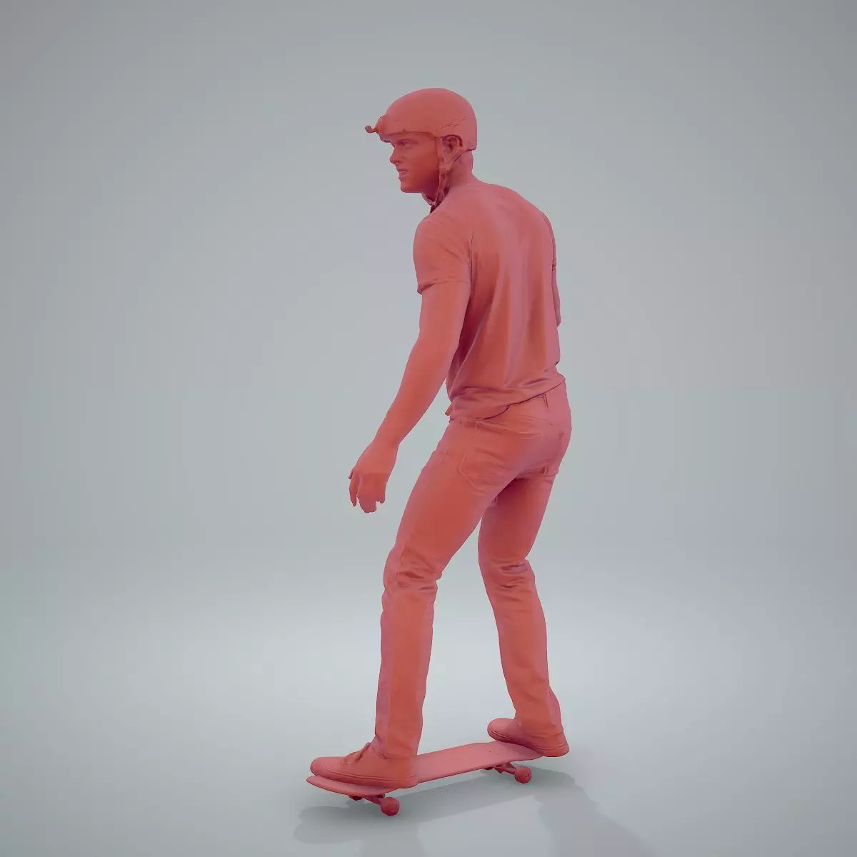 Sporty Man on the Skateboard SMan0302-HD2-O01P01-S 3D model_19