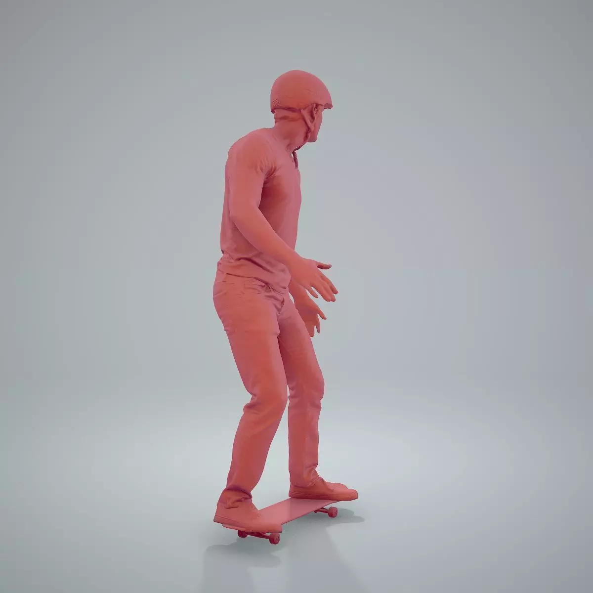 Sporty Man on the Skateboard SMan0302-HD2-O01P01-S 3D model_37