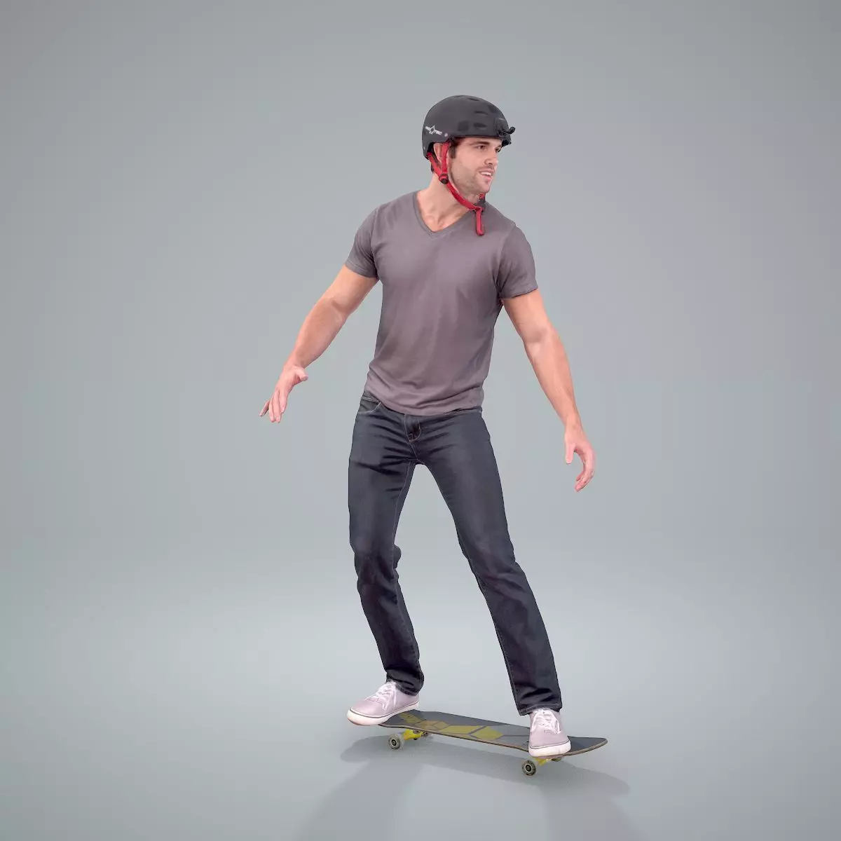 Sporty Man on the Skateboard SMan0302-HD2-O01P01-S 3D model_42