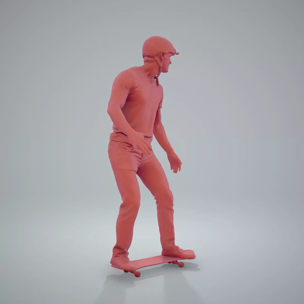 Sporty Man on the Skateboard SMan0302-HD2-O01P01-S 3D model_64