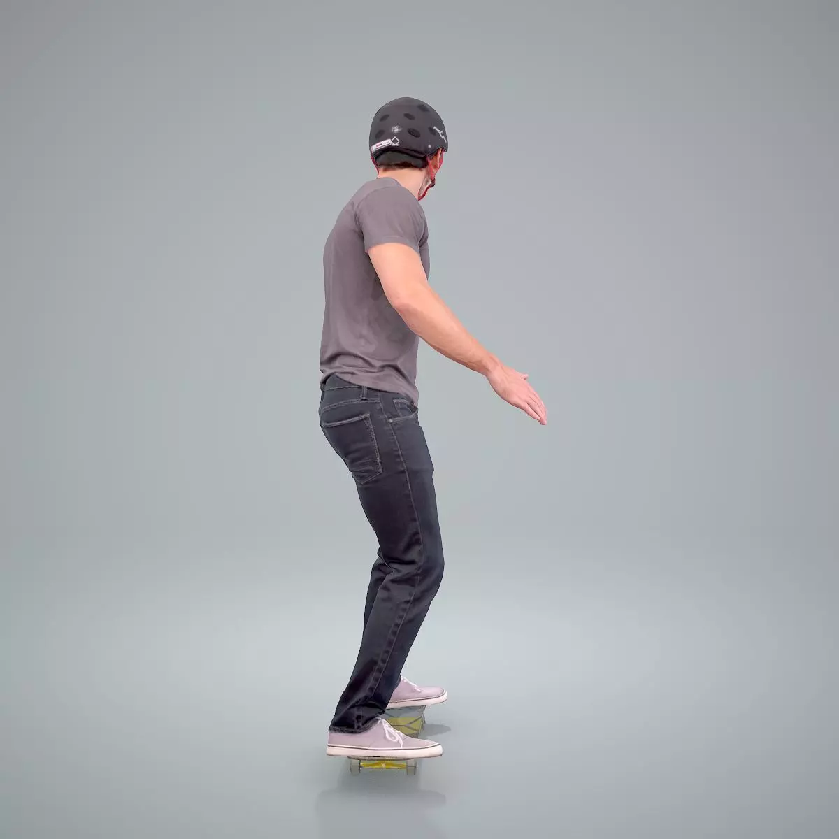 Sporty Man on the Skateboard SMan0302-HD2-O01P01-S 3D model_17