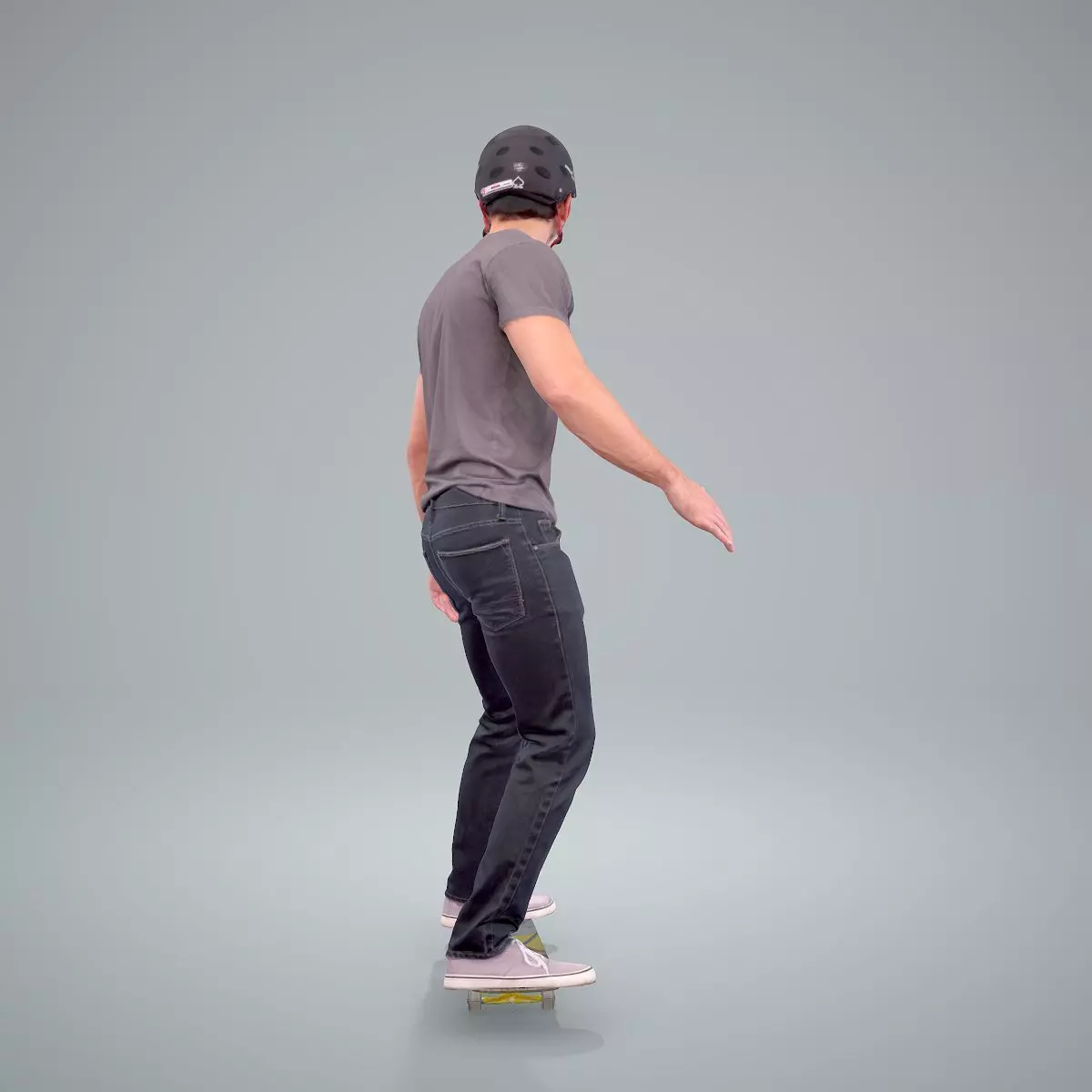 Sporty Man on the Skateboard SMan0302-HD2-O01P01-S 3D model_36