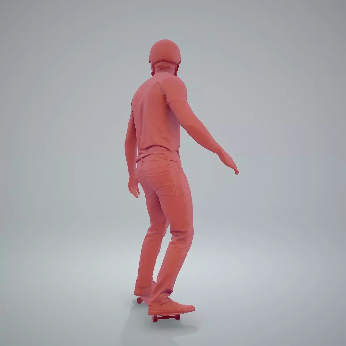 Sporty Man on the Skateboard SMan0302-HD2-O01P01-S 3D model_25