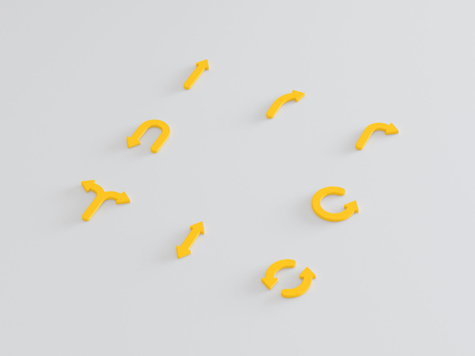 Arrows Tiny 3D model_1