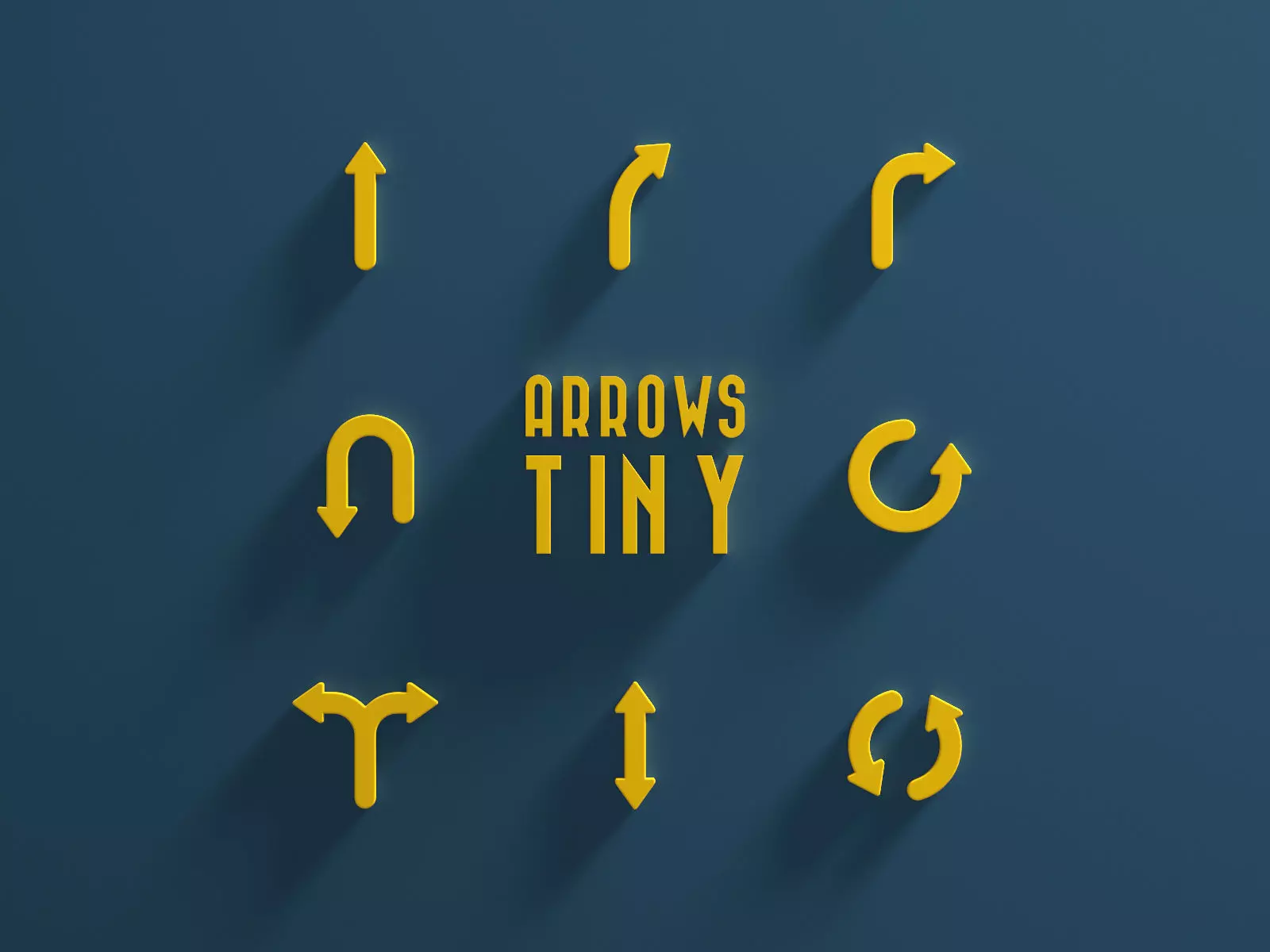 Arrows Tiny 3D model_0