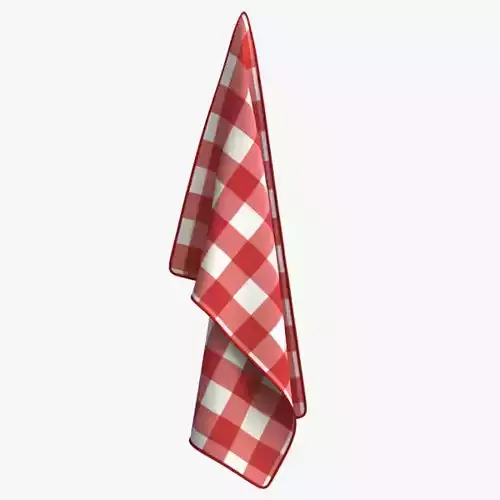 Kitchen Towel - T04 3D model