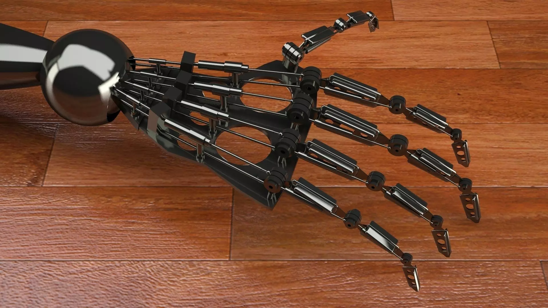 robot arm 3D model_0