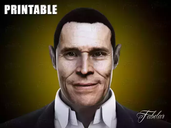 Willem Dafoe 3D print model