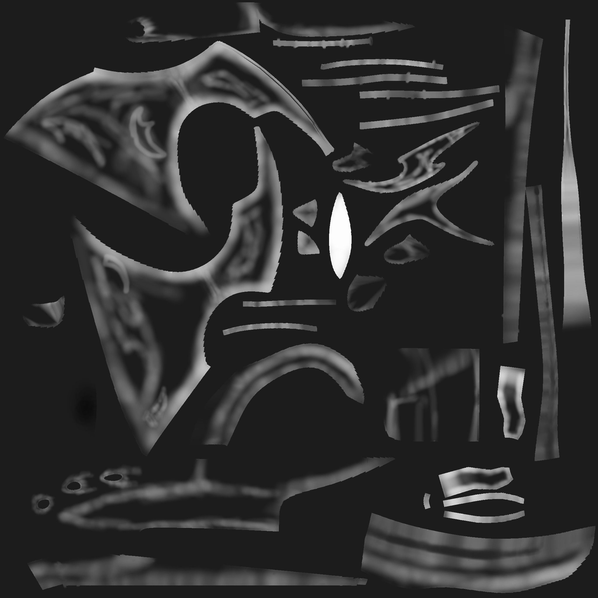 Alien Space Fighter 3D model_29