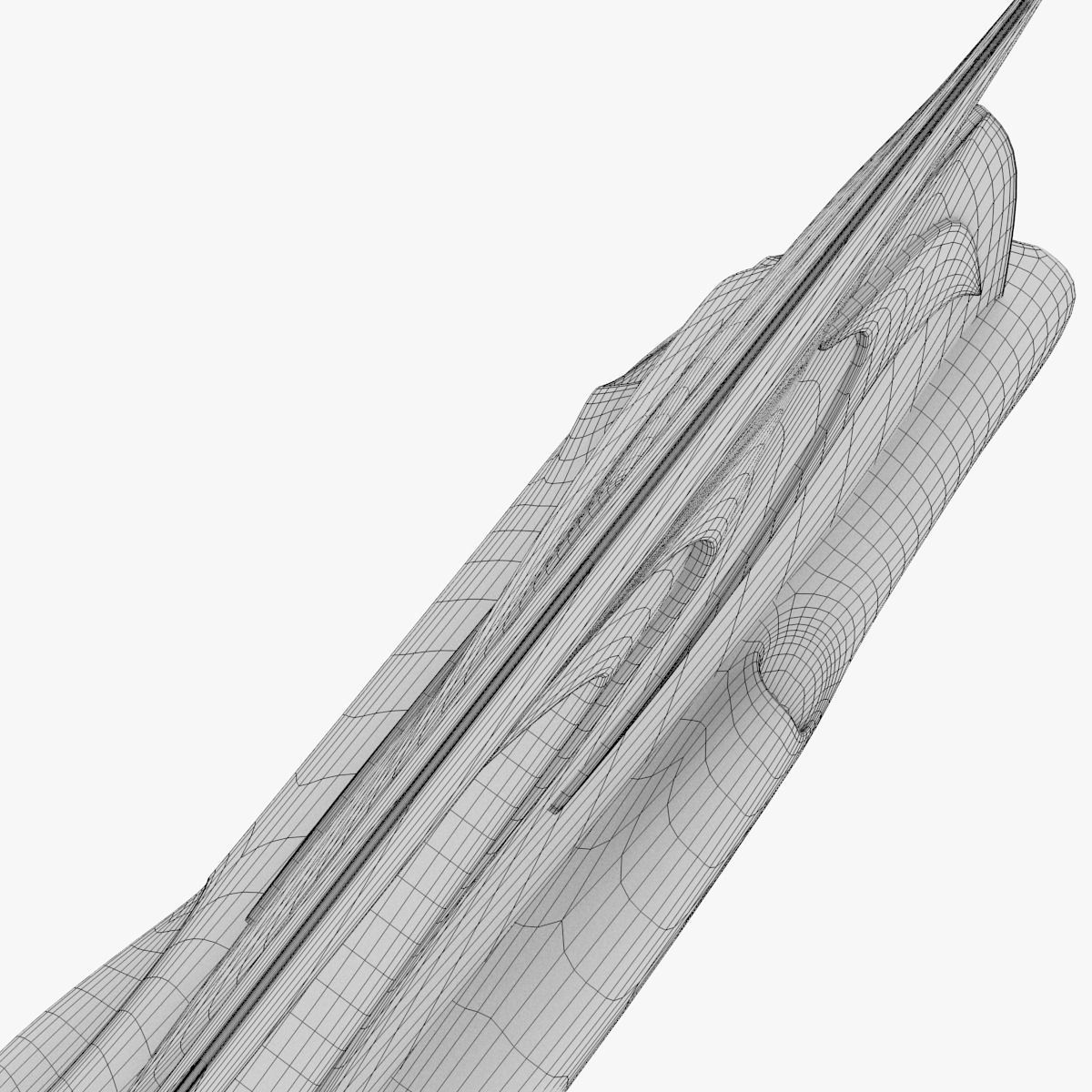 Alien Space Fighter 3D model_30