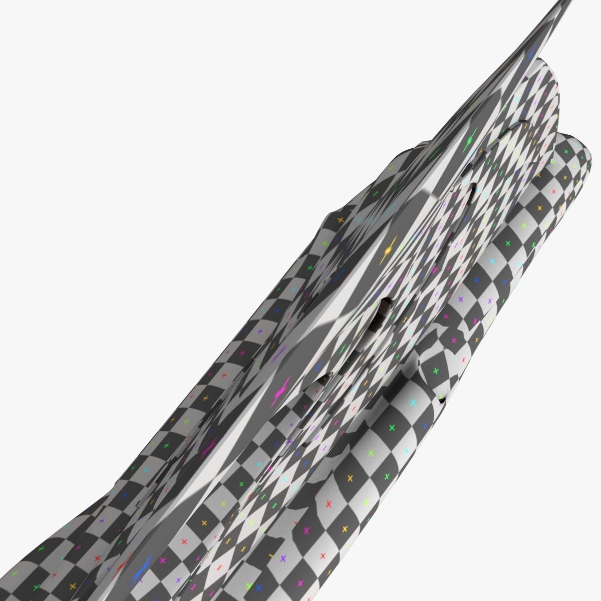 Alien Space Fighter 3D model_37