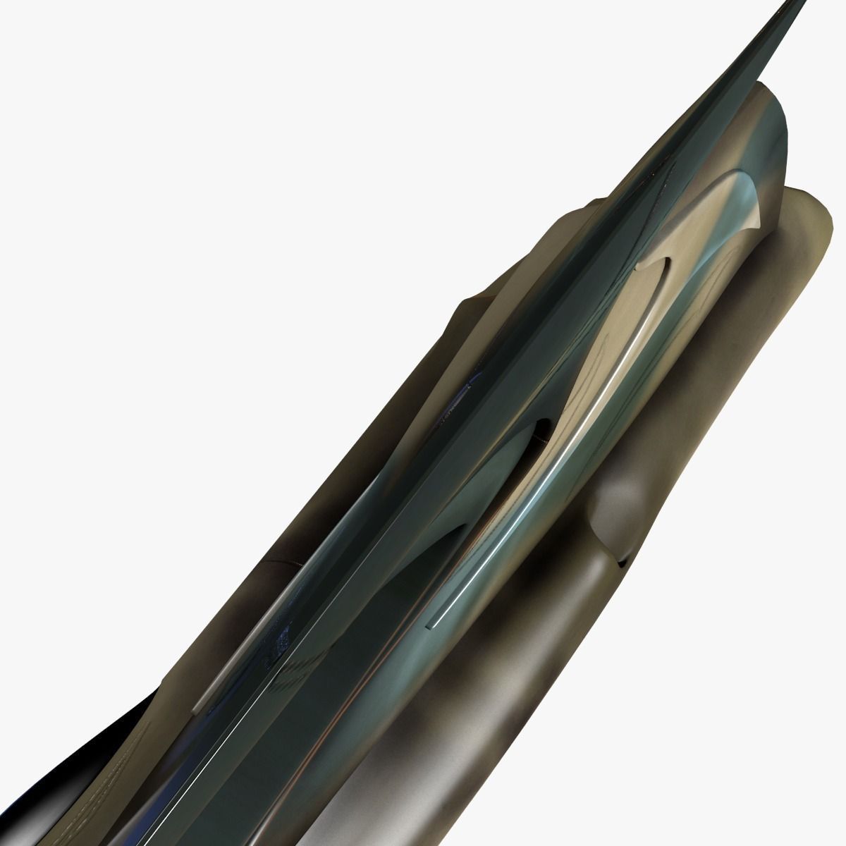 Alien Space Fighter 3D model_14