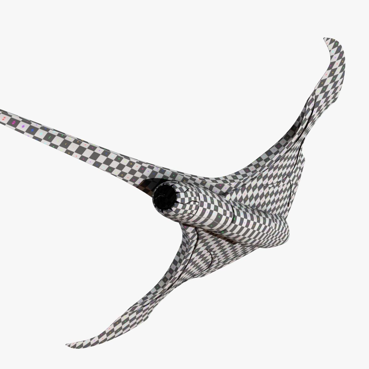 Alien Space Fighter 3D model_27