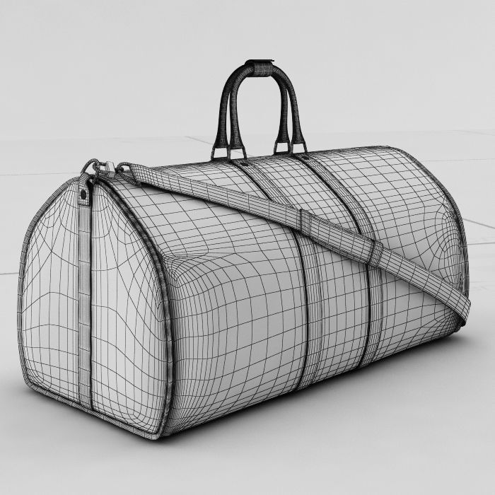 Hand bag 3D model_1