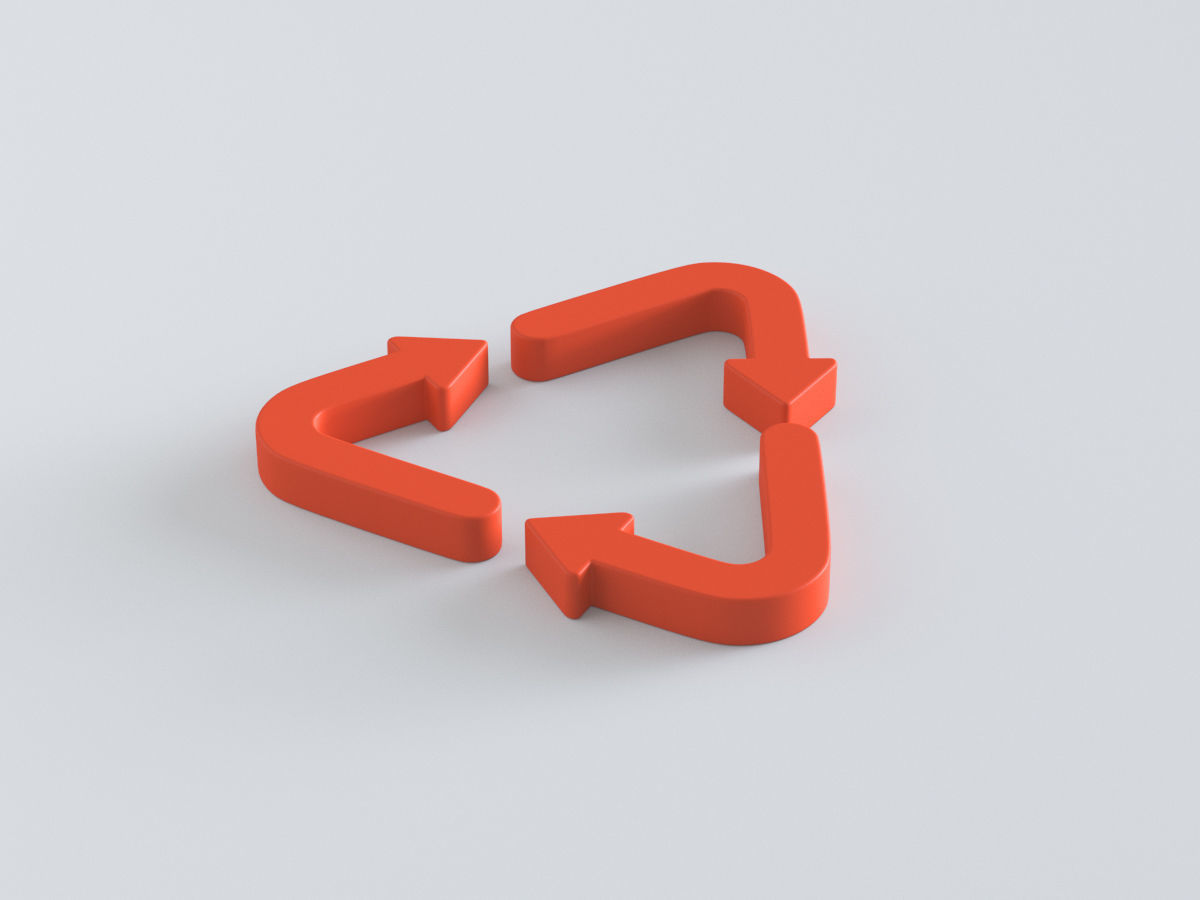 Arrows in a Circle 3D model_8
