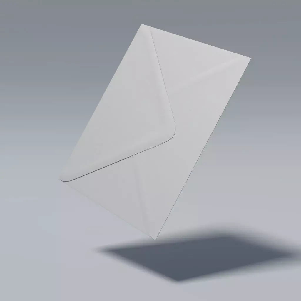 Envelope 3D model_0