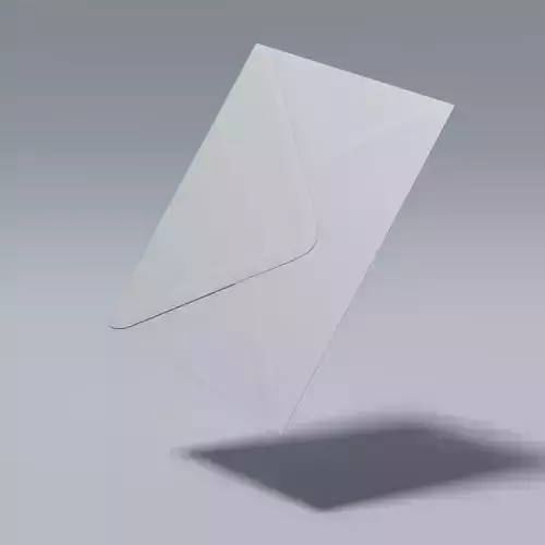 Envelope 3D model