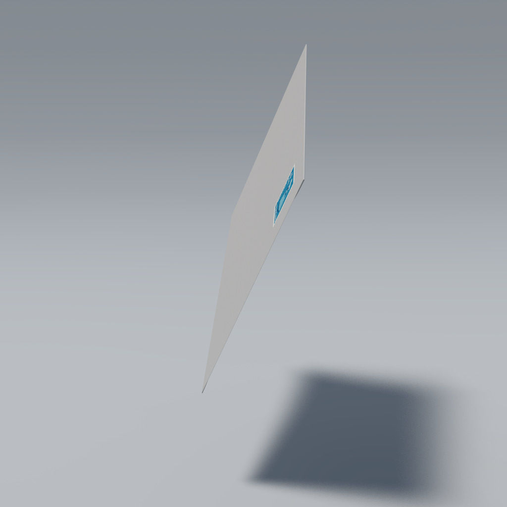 Envelope 3D model_6