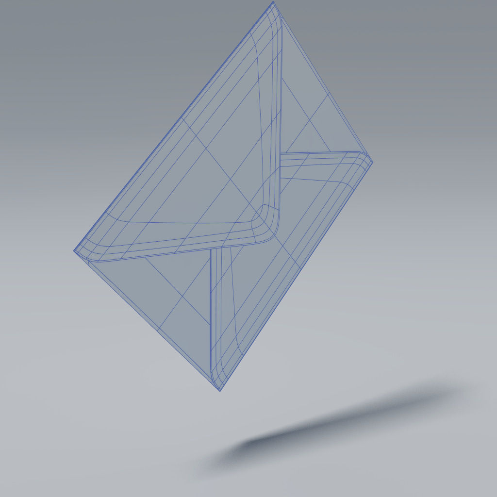 Envelope 3D model_13